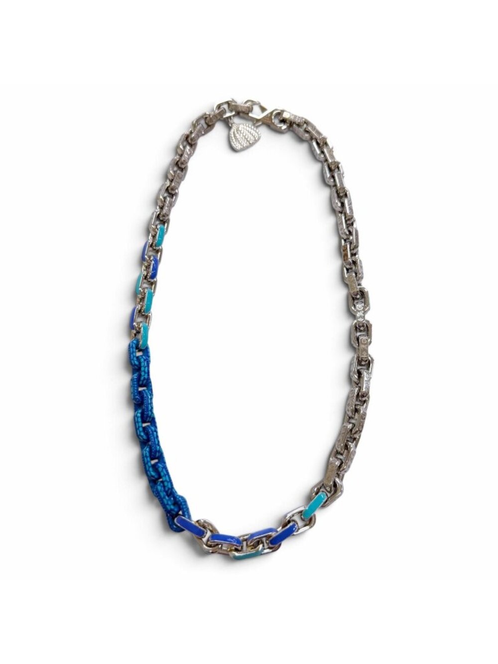 Louis Vuitton Yayoi Kusama LV YK Paradise Chain Pumpkin Necklace Silver